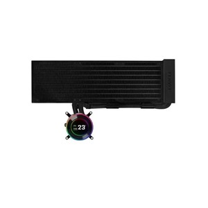Black ARGB AiO water cooling system