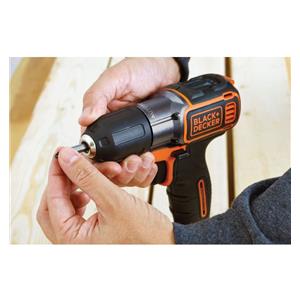 Black & Decker ASD18K Keyless Black,Orange 4