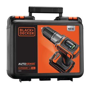 Black & Decker ASD18KB-QW drill Black, Orange 4