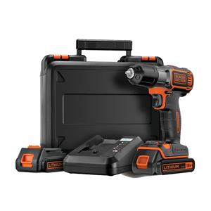 Black & Decker ASD18KB-QW drill Black, Orange 5