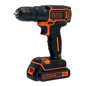 Black & Decker BDCD18-QW drill 650 RPM Black, Orange 5