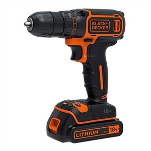 Black & Decker BDCDC18 drill 650 RPM Black, Orange
