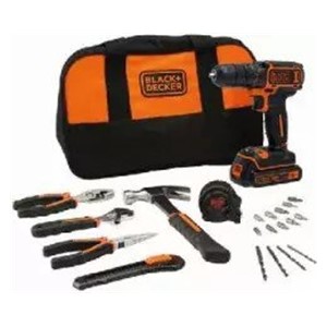 Black & Decker BDCDC18HTSA-QW drill Key Black, Orange