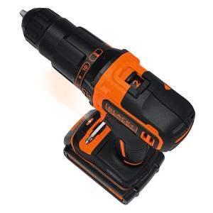 Black & Decker BDCHD18K1B2-QW drill 1400 RPM 4