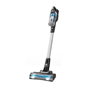 Black & Decker BHFEB520D1-QW stick vacuum /electric broom Battery Dry Cyclonic Bagless Black, Silver, Transparent 2 Ah