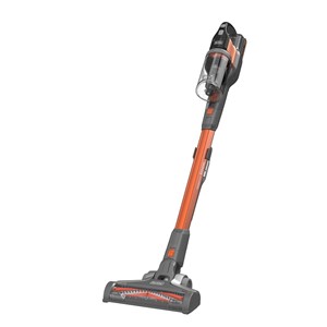 Black & Decker BHFEV182C-QW stick vacuum /electric broom 2-in-1 stick vacuum Battery Dry Bagless Orange, Titanium 2 Ah
