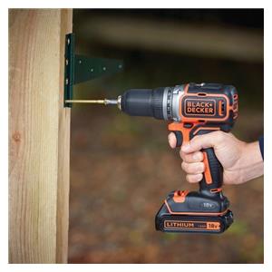 Black & Decker BL186KB-QW drill 1650 RPM 4