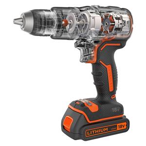 Black & Decker BL188KB-QW power screwdriver/impact driver Orange 3