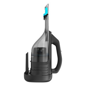 Black & Decker DVD320B handheld vacuum Black, Silver, Turquoise Bagless
