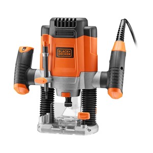 Black & Decker KW1200EKA-QS router /trimmer Black, Grey, Orange