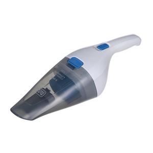 Black & Decker NVC115JL handheld vacuum Grey, White Bagless