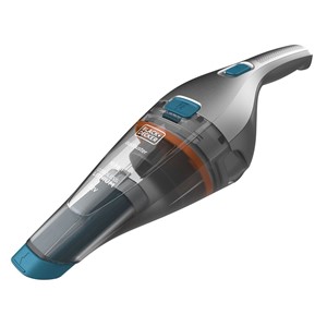 Black & Decker NVC215WA-QW handheld vacuum Blue, Silver Bagless