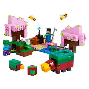 Blocks LEGO MINECRAFT 21260 The Cherry Blossom Garden 4