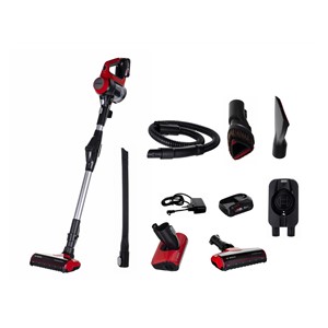 Bosch BBS711ANM stick vacuum /electric broom Bagless 0.3 L Black, Red, Stainless steel