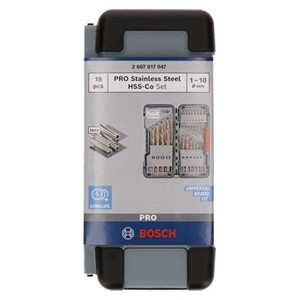 Bosch HSS Twist Drill Bits Cobalt Sets