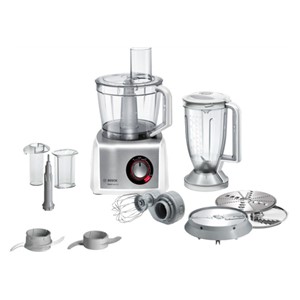 Bosch MC812S814 food processor 1250 W 3.9 L Stainless steel, White