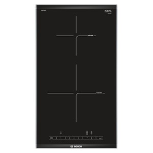 Bosch PIB375FB1E hob Black, Stainless steel Built-in Zone induction hob 2 zone(s)