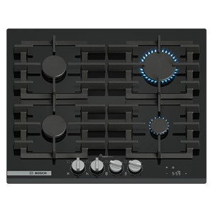 Bosch PRP6A6H40 hob Black Built-in 60 cm Gas 4 zone(s)