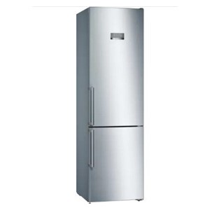 Bosch Serie 4 KGN397IEQ fridge-freezer Freestanding 368 L E Stainless steel