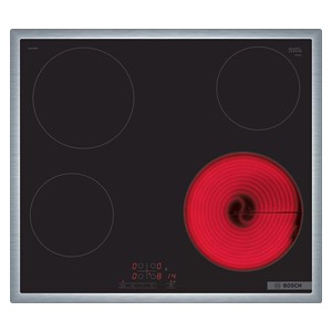 Bosch Serie 4 PKE645BB2E Hob Black Built-in Ceramic 4 zone(s)