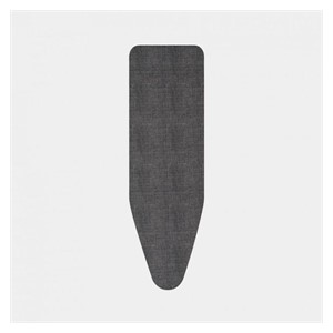 Brabantia 2mm ironing board cover and pad B 124x38cm denim black