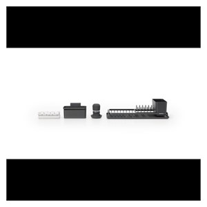 Brabantia 4-piece dishwashing set, dark gray