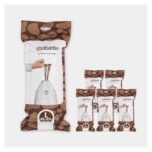 Brabantia Perfect Fit Bags 45L X 20 pieces x 6