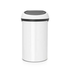 Brabantia touch bin white 108686