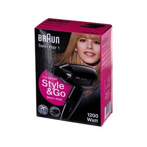 Braun HD130 hair dryer 1200 W Black 8