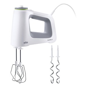 Braun HM 5000 WH Hand mixer 700 W Grey, White