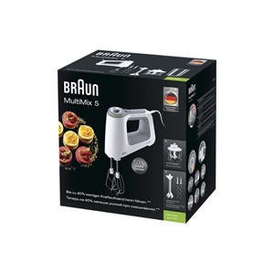 BRAUN MultiMix 5 Hand Mixer HM 5137WH, 750W