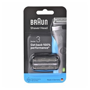 BRAUN Series replacement blades, black
