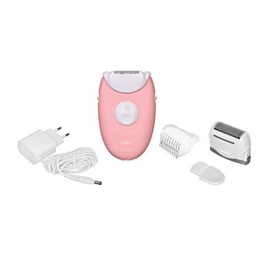 BRAUN Silk-épil 3 SE3-277 Epilator, White and Pink