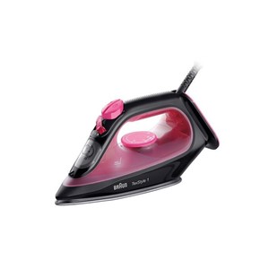 Braun TexStyle 1 Dry & Steam iron Ceramic soleplate 2000 W Black, Purple