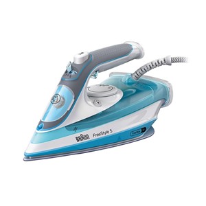 Braun TexStyle 5 SI 5006 BL Dry & Steam iron Ceramic soleplate 2600 W Blue, Grey, White
