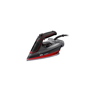 Braun TexStyle 5 SI 5057 RD Steam iron Ceramic soleplate 2700 W Black, Red