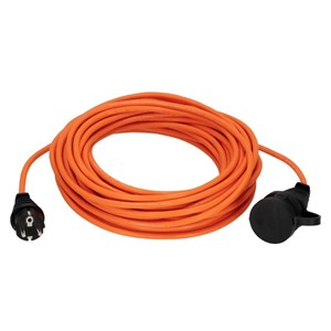 Brennenstuhl 1169940 power extension 20 m 1 AC outlet(s) Outdoor Orange