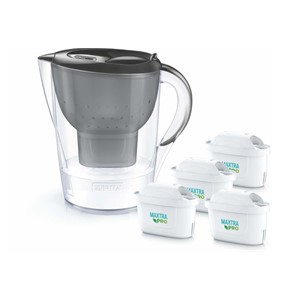 Brita Marella + 4 Maxtra Pro PP filter jug
