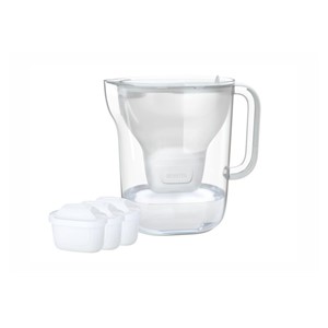 BRITA Style ESSENTIAL XL white filter jug + 3 x MX Pro Pure Performance filter