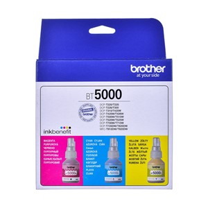 Brother BT5000CLVAL ink cartridge 3 pc(s) Compatible Cyan, Magenta, Yellow