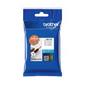Brother LC-3617C ink cartridge 1 pc(s) Original Standard Yield Cyan