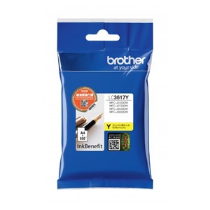 Brother LC-3617Y ink cartridge 1 pc(s) Original Standard Yield Yellow