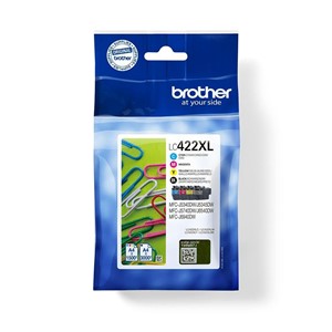 Brother LC-422XLVAL ink cartridge 4 pc(s) Original Black, Cyan, Magenta, Yellow