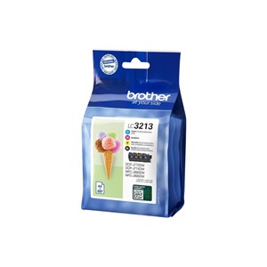 Brother LC3213VAL ink cartridge 4 pc(s) Original High (XL) Yield Black, Cyan, Magenta, Yellow