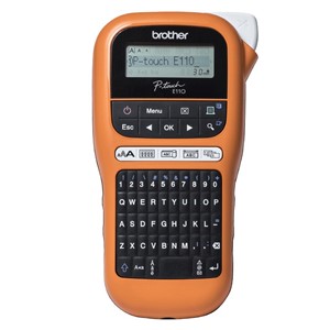 Brother PT-E110 label printer Thermal transfer 180 x 180 DPI 20 mm /sec HGe /TZe QWERTY