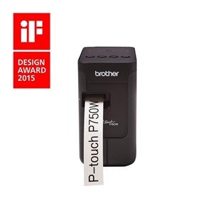 Brother PT-P750W label printer 180 x 180 DPI 30 mm /sec Wired & Wireless HSE /TZe Wi-Fi