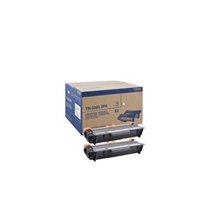 Brother TN-3380TWIN toner cartridge 2 pc(s) Original Black