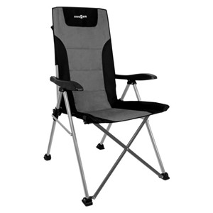 BRUNNER folding chair RAPTOR HIGHBACK 0404016N.C20, black-gray