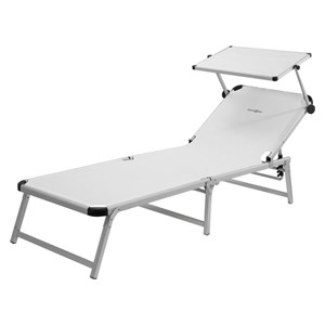 BRUNNER MARBELLA Beach lounger, white 0410012N.C00