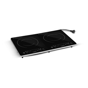 BRUNNER Portable induction electric cooker with two hotplates up to 1800W 7202835N